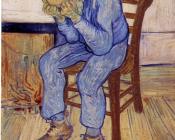 文森特 威廉 梵高 : 双手抱头的老人